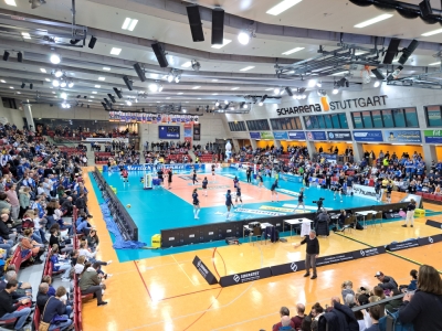 Damenvolleyball Allianz Stuttgart gegen Dresden